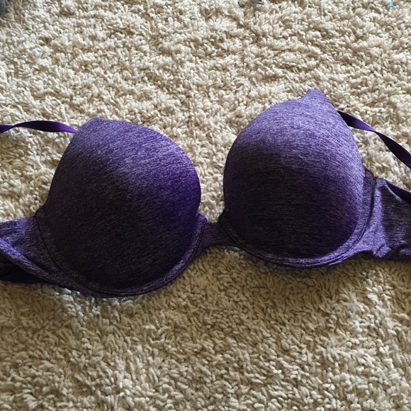 Victoria secret t shirt bra in purple