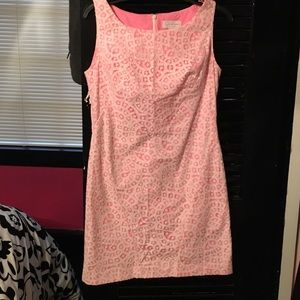 Jessica Simpson lace pink dress