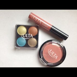 NWT Ulta Eyeshadow, lip gloss and blush set!
