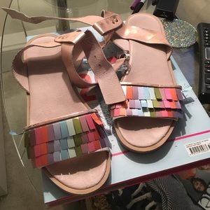 Paint chip Espadrille sandals