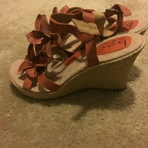 Cute summer wedge heels