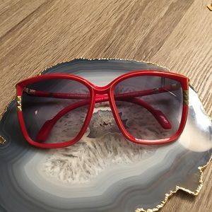 Red vintage Leonard sunglasses