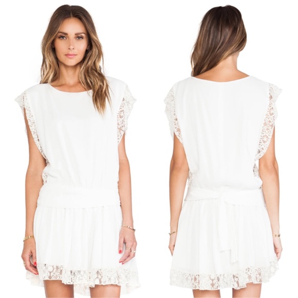 Breezy White Cocktail Dress