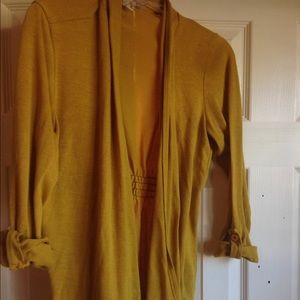 Mustard Cardigan