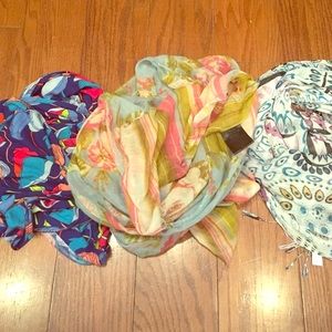 Floral scarf bundle