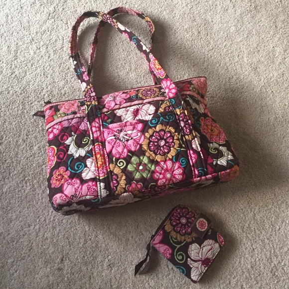 Vera Bradley shoulder bag & wallet