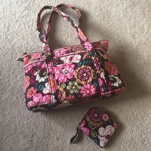 Vera Bradley shoulder bag & wallet
