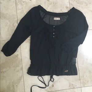 Hollister long sleeve blouse