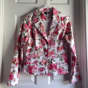 Floral Blazer