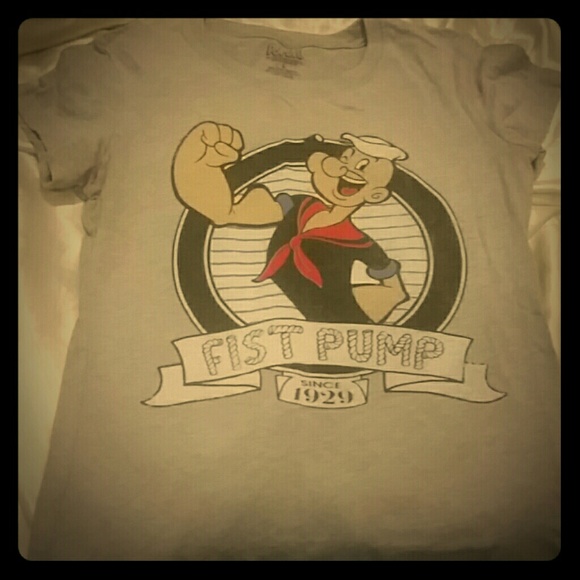 Popeye Fist Pump T-Shirt