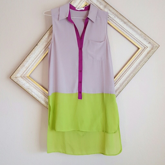 Unique high-low top by Lush