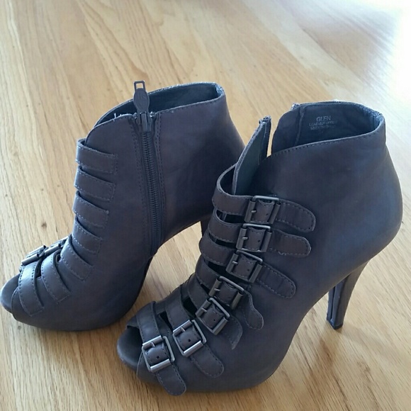 Ash Glen Peep-Toe Booties - Picture 2 of 3