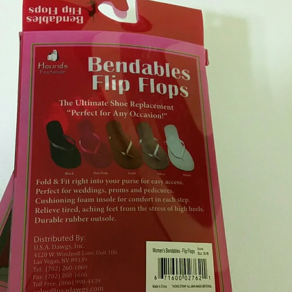 Bendable Flip flops - Picture 3 of 4