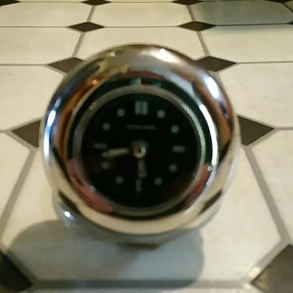 Vintage Modern Thomas O'Brien Stainless Clock
