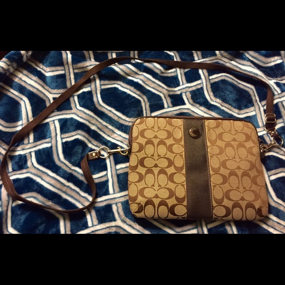 Coach IPad cross body case