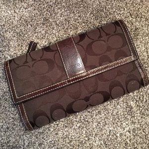 Brown Coach Wallet
