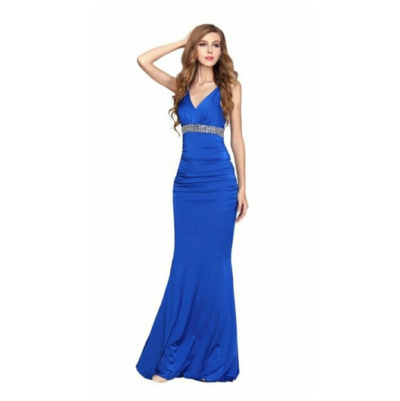 Royal Blue Prom dress