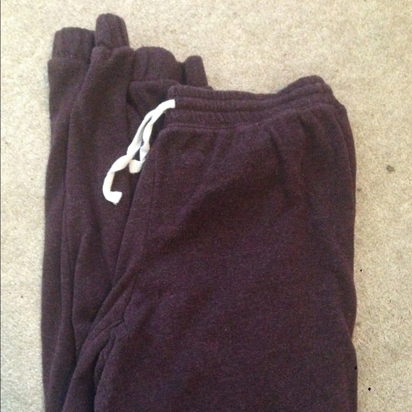 Purple Joggers