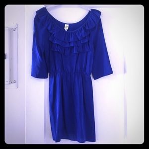 Amanda Uprichard silk long-sleeve dress