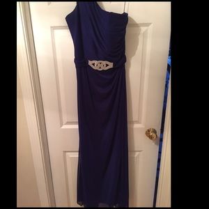 Blue/Purple Evening Gown