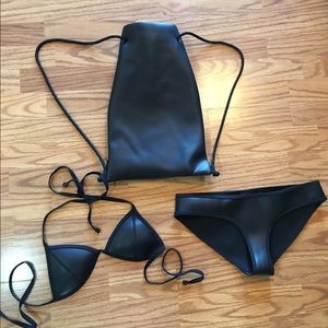 Black Triangl Swimsuit- ORIGINAL! NWOT