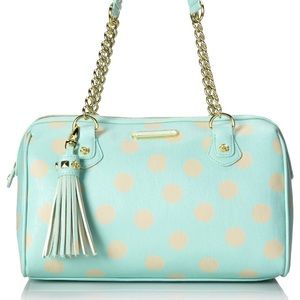 Betsey Johnson Fringy Frou Satchel