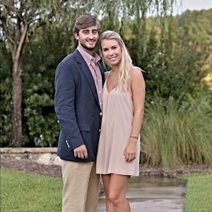 ALICE + OLIVIA BLUSH MINI DRESSS SIZE S/P