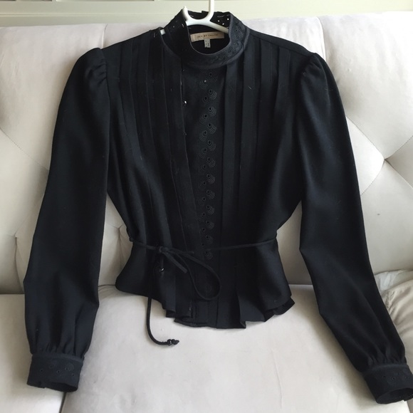 See by Chloe tie front jacket/top