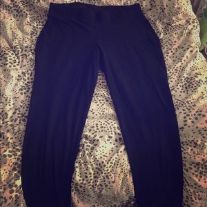 *2 PAIRS; FULL LENGTH* black leggings!
