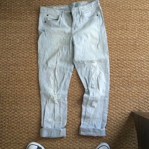 Madewell destructed jeans