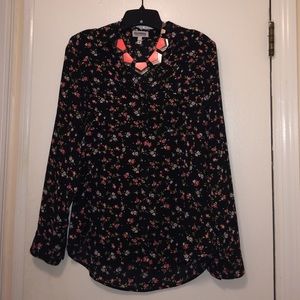 Express Portofino button down blouse