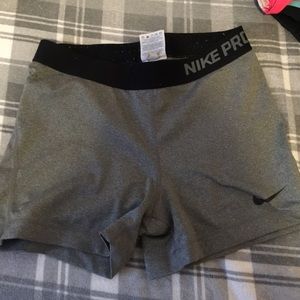 Gray Nike Pros