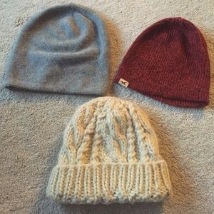H&M, Hollister, Forever 21  beanies