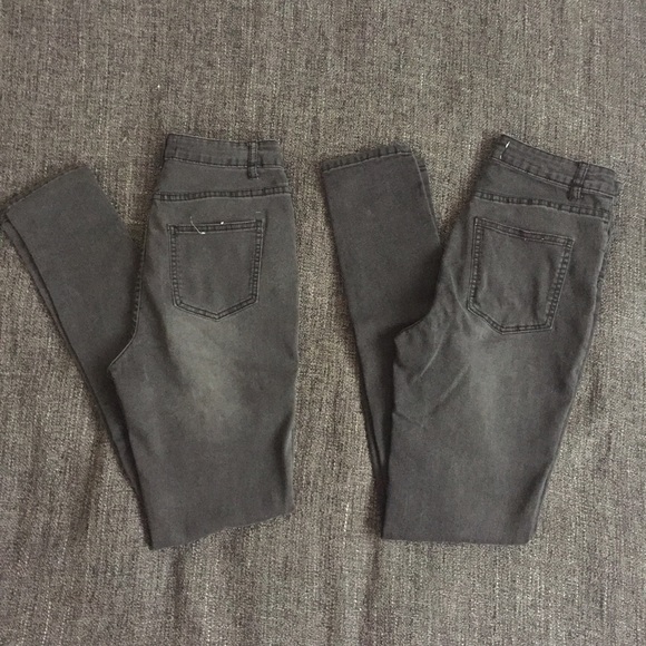 Cotton On High Waist Black Denim