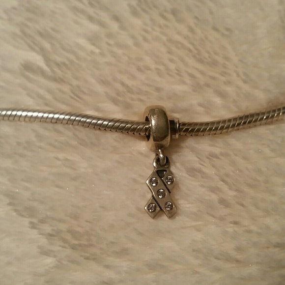 Pandora Breast cancer ribbon charm