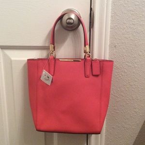 Coach Mini Madison N/S Tote w cross body strap