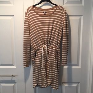 Merona french terry drawstring dress