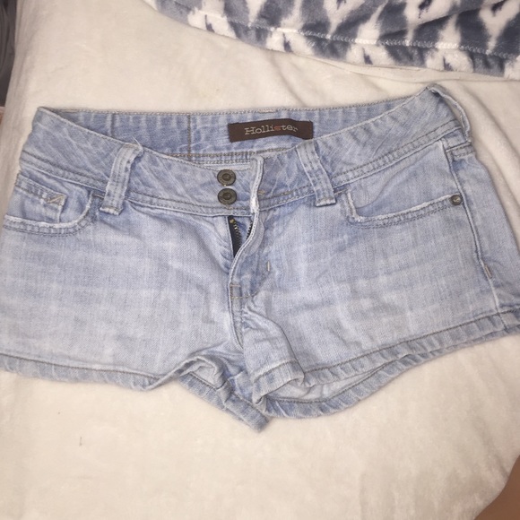 hollister jean shorts