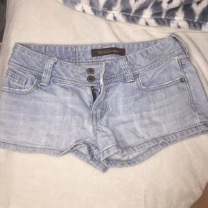 hollister jean shorts