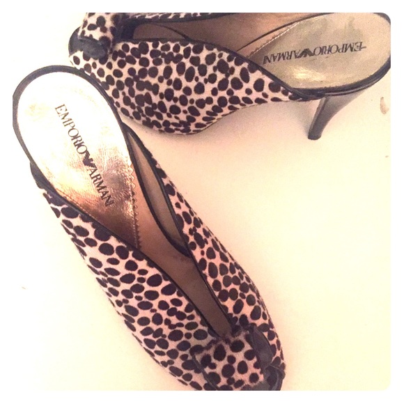 Emporio Armani SlingBacks - Size 40/10