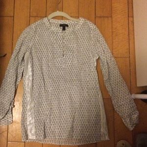 New with tags! Lightweight printed jcrew tunic