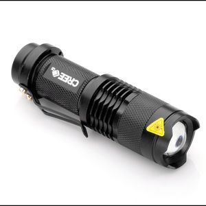 Flashlight 1000LM Mini Cree Black Flashlight