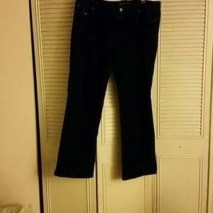 Apt 9 Dark Blue BootCut Jeans Size 18