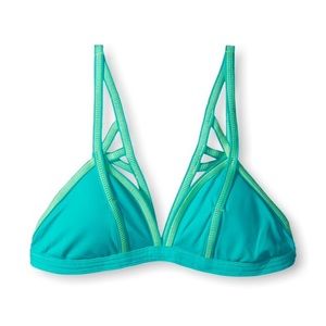 NWT Maaji Jade Marmalade Bikini Top, XL or D cup
