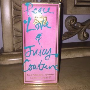 NEW Peace, Love & Juicy Couture parfume 1.7 FL OZ