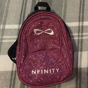 Mini/American Girl Glitter Nfinity cheer backpack
