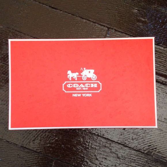 Coach box. Authentic