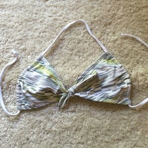 San Lorenzo Patterned Bikini Top