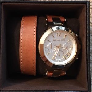 Michael Kors double leather watch