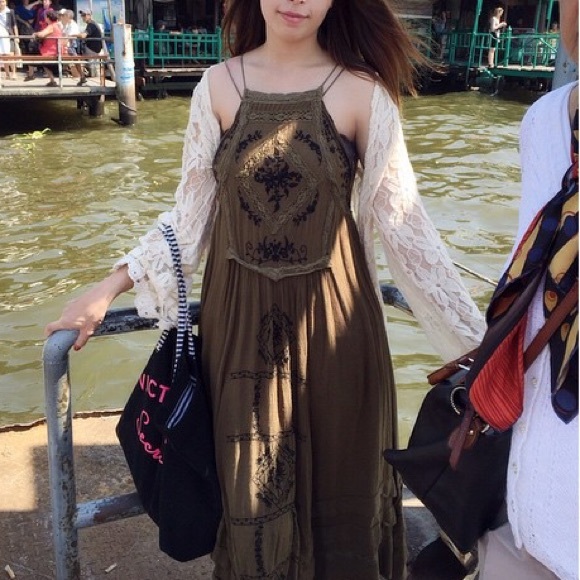 ❌SOLD❌Free People Maxi Dress 🌿